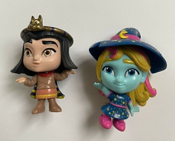 Netflix Super Monsters 4" PVC Action Figure Lot Cleo Kayta - Picture 1 of 4